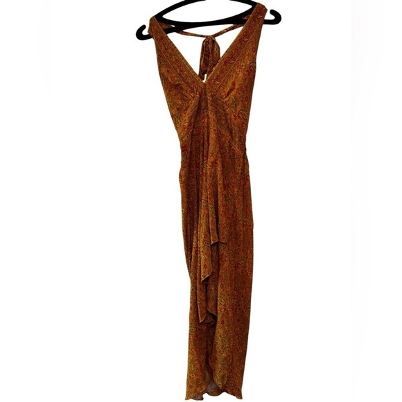 Silk Blend Smocked Back Sundress - Picture 6 of 10